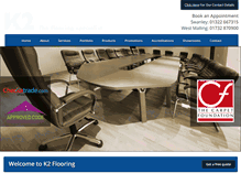 Tablet Screenshot of k2flooring.co.uk